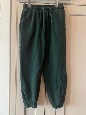 GAP Kids Green Fleece Joggers